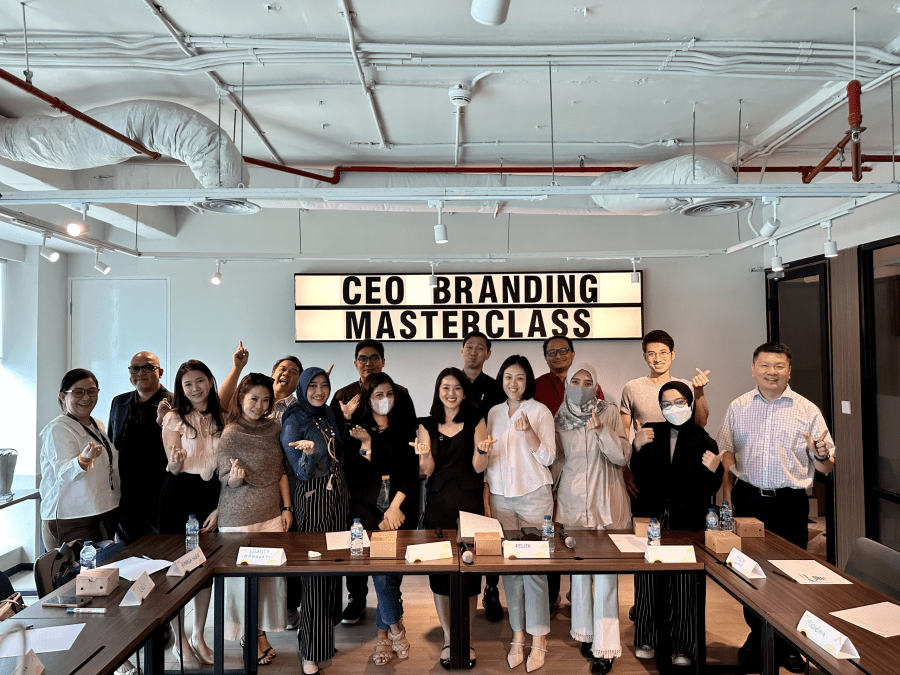 CEO brand coaching session with Yulia Saksen Singapore